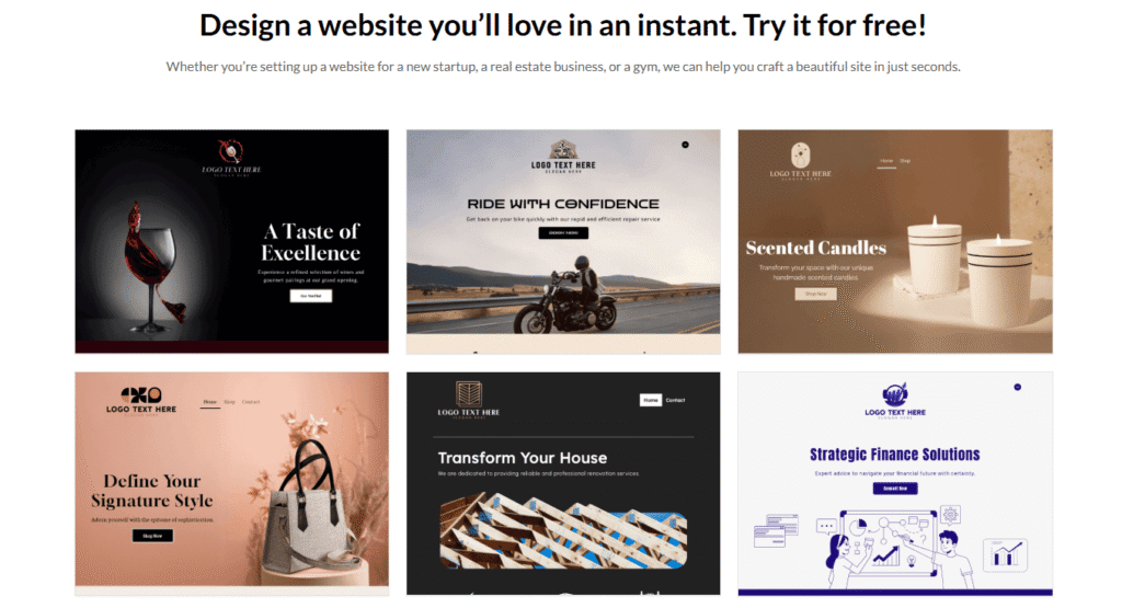Brandcrowd Review Website Design