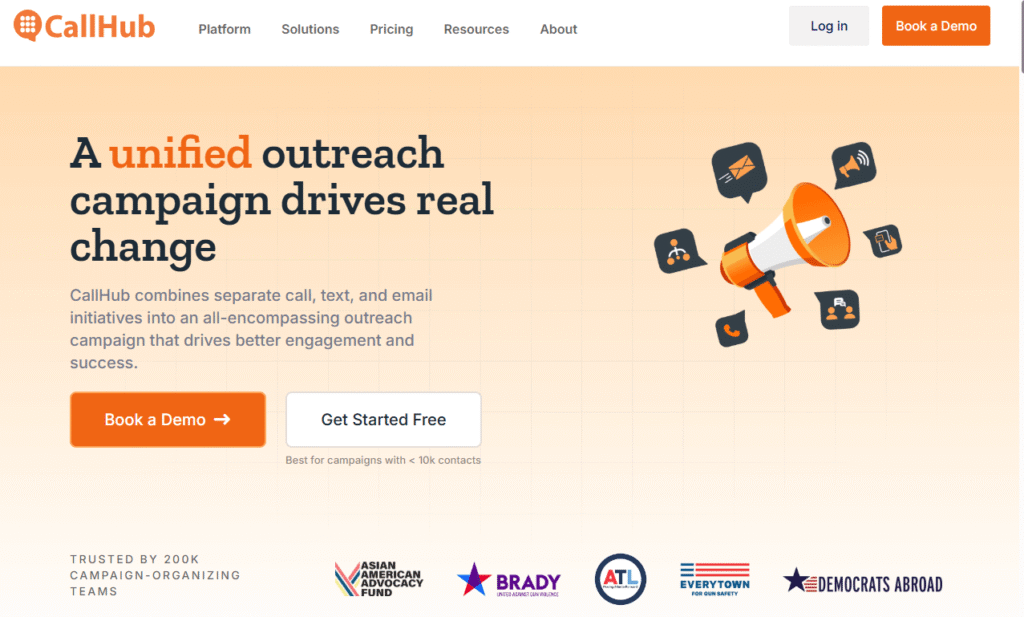 Top 10 Best Auto Dialer Software In 2026: Follow Easy Steps 7 Callhub Best For Nonprofit Organizations, Political Advocacy, And Campaigns