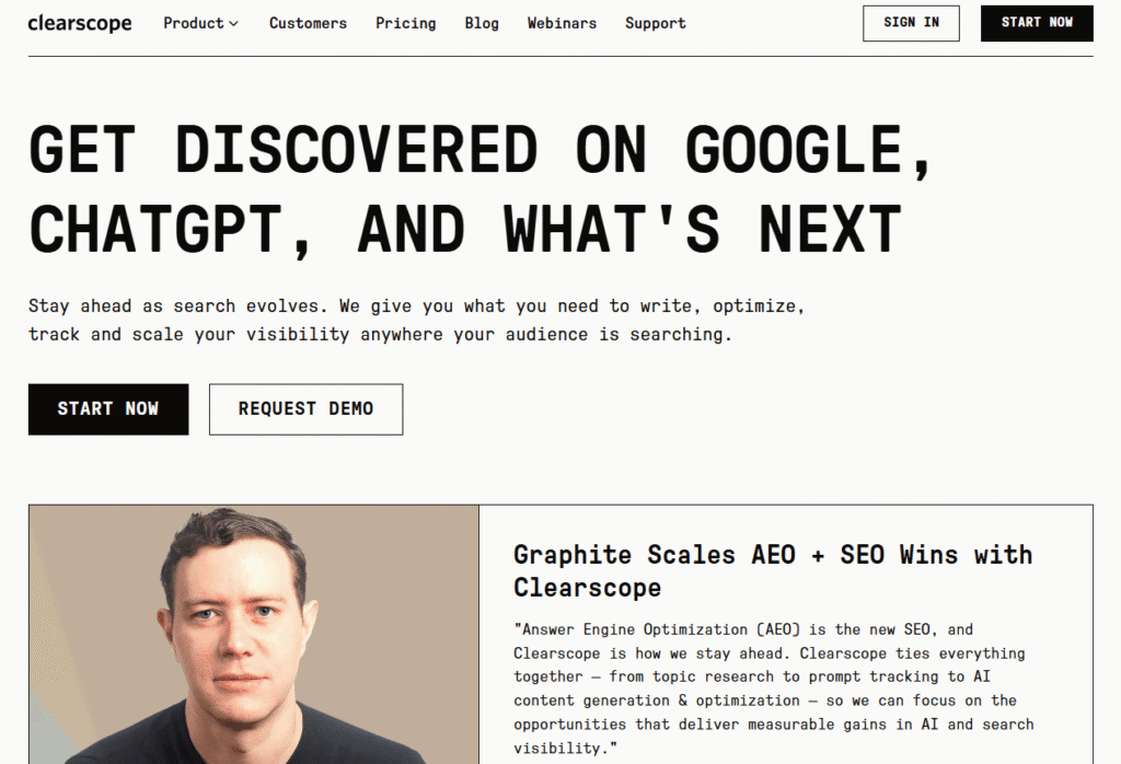 Clearscope Precise Optimization For Teams That Already Write Well