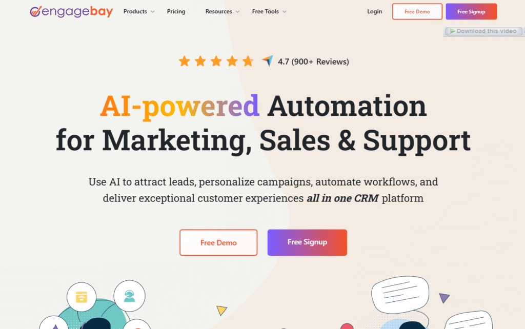 Engagebay The Best Platform For Automating Customer Support Activities