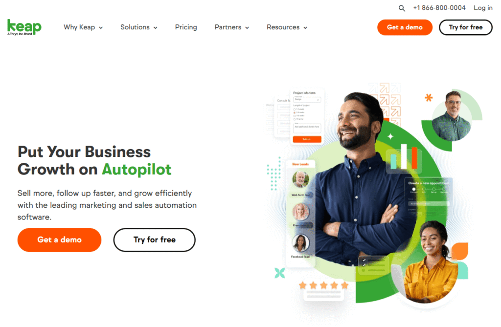 Keap (Formerly Infusionsoft) Best For Small Businesses That Want Crm