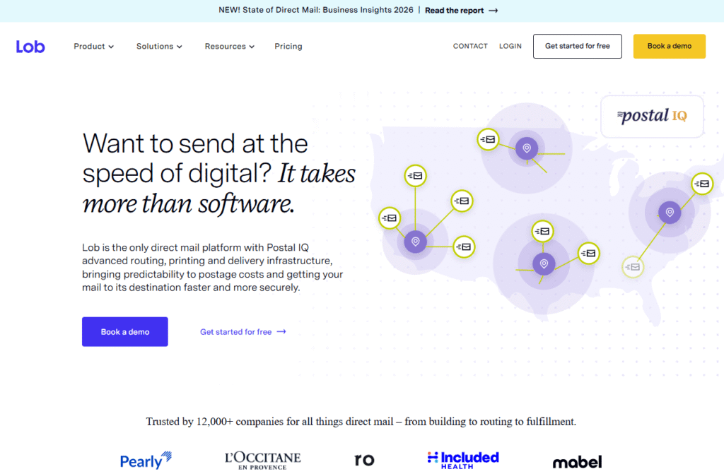 Top 11 Best Direct Mail Services In 2026: Follow Easy Steps 9 Lob Best For Tech-Savvy Businesses Direct Mail Solutions