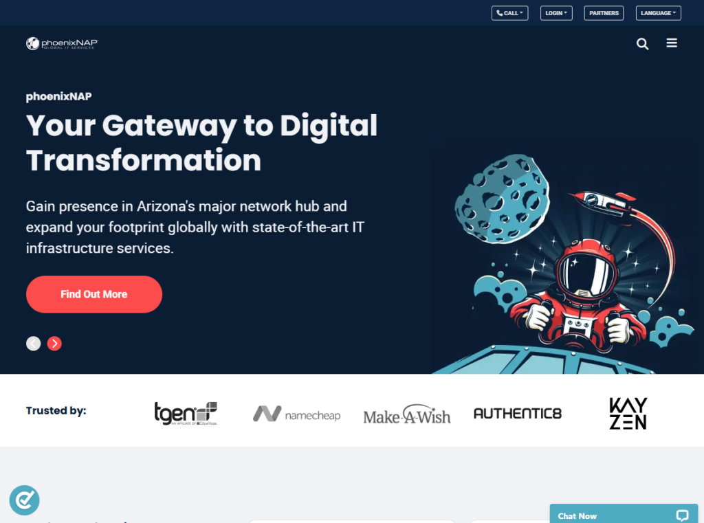 Phoenixnap: Best Api-Driven Bare Metal Cloud With Hourly Billing