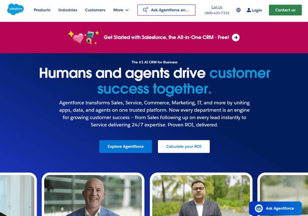 Salesforce The Best For Combining Multiple Services