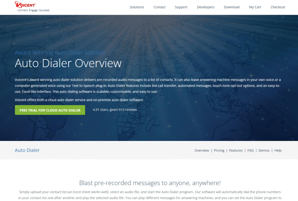 Top 10 Best Auto Dialer Software In 2026: Follow Easy Steps 8 Voicent Best For Pre-Recorded Messaging