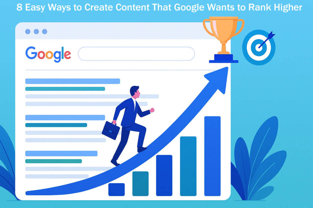 8 Easy Ways To Create Content That Google Wants To Rank Higher