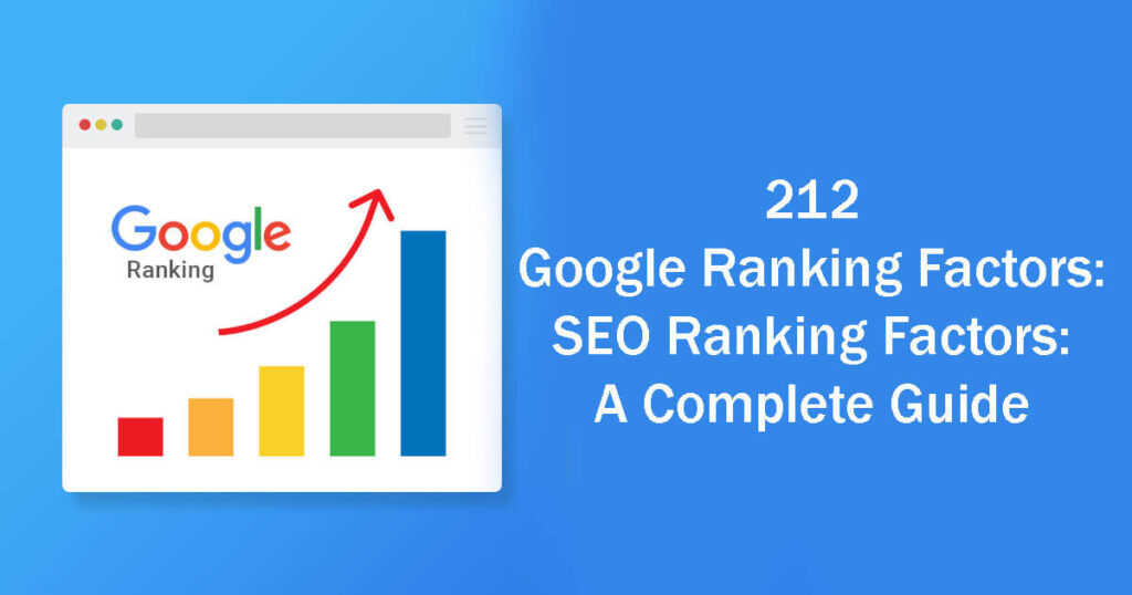 Google Ranking Factors: A Complete Guide In 212 Easy Steps 13 Google Ranking Factors A Complete Guide In 212 Easy Steps