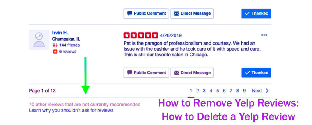 How To Remove Yelp Reviews How To Delete A Yelp Review In 12 Easy Steps