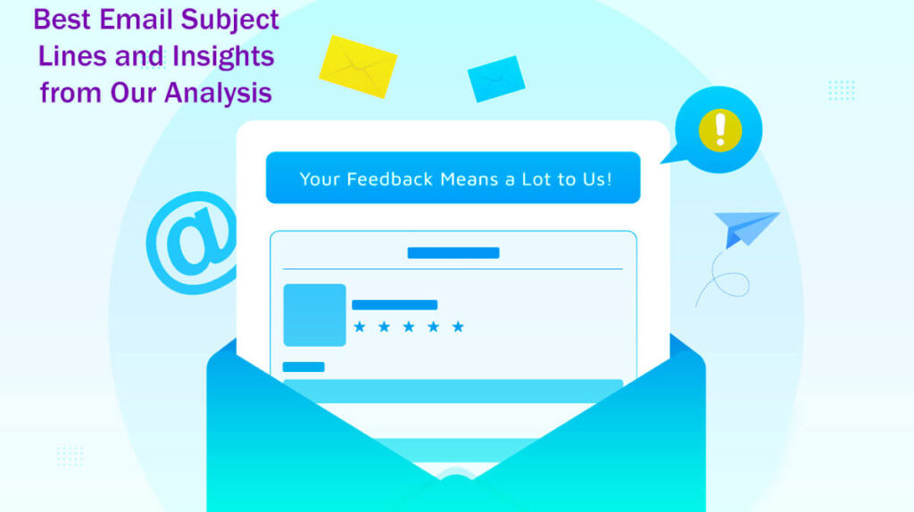 130 Best Email Subject Lines And Insights From Our Analysis