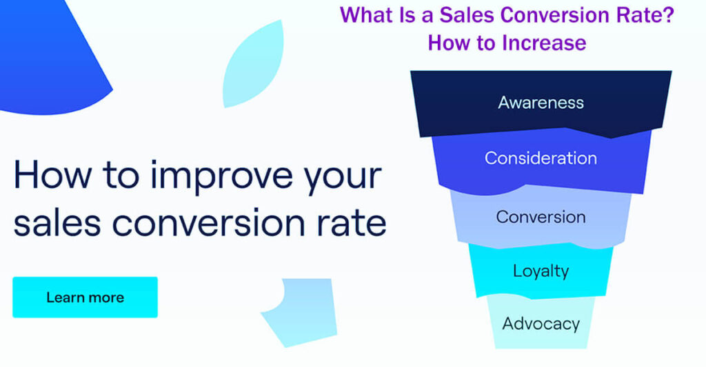 What Is A Sales Conversion Rate How To Increase 6 Easy Steps