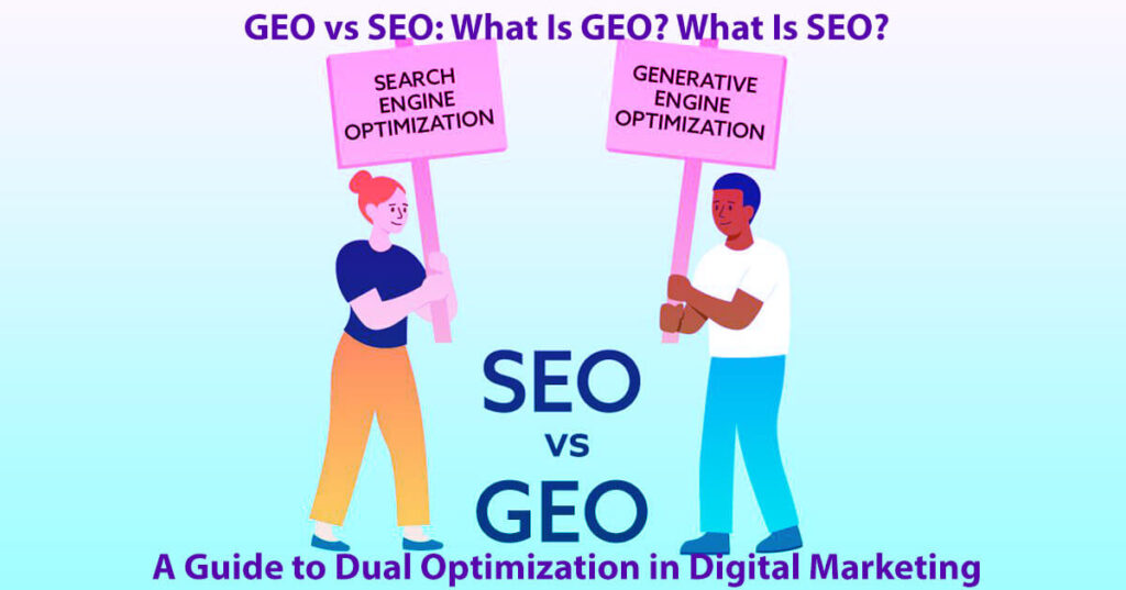 Geo Vs Seo What Is Geo What Is Seo A Guide To Dual Optimization In Digital Marketing In 8 Easy Steps