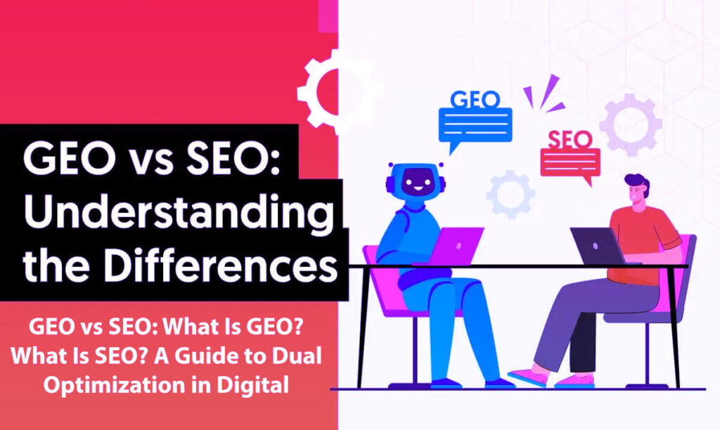 Geo Vs Seo What Is Geo What Is Seo A Guide To Dual Optimization In Digital Marketing In 8 Easy Steps
