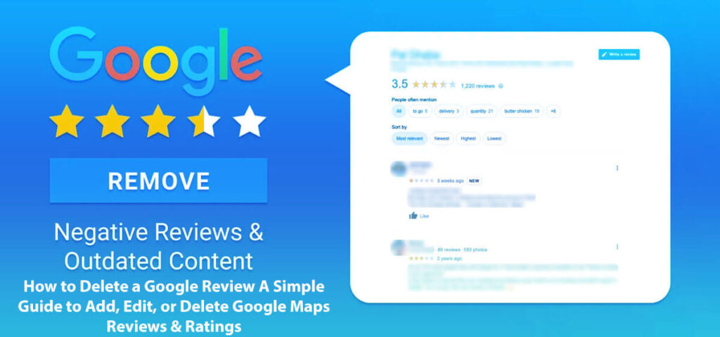 How To Delete A Google Review: 8 Easy Steps - A Simple Guide To Add, Edit, Or Delete Google Maps Reviews &Amp; Ratings