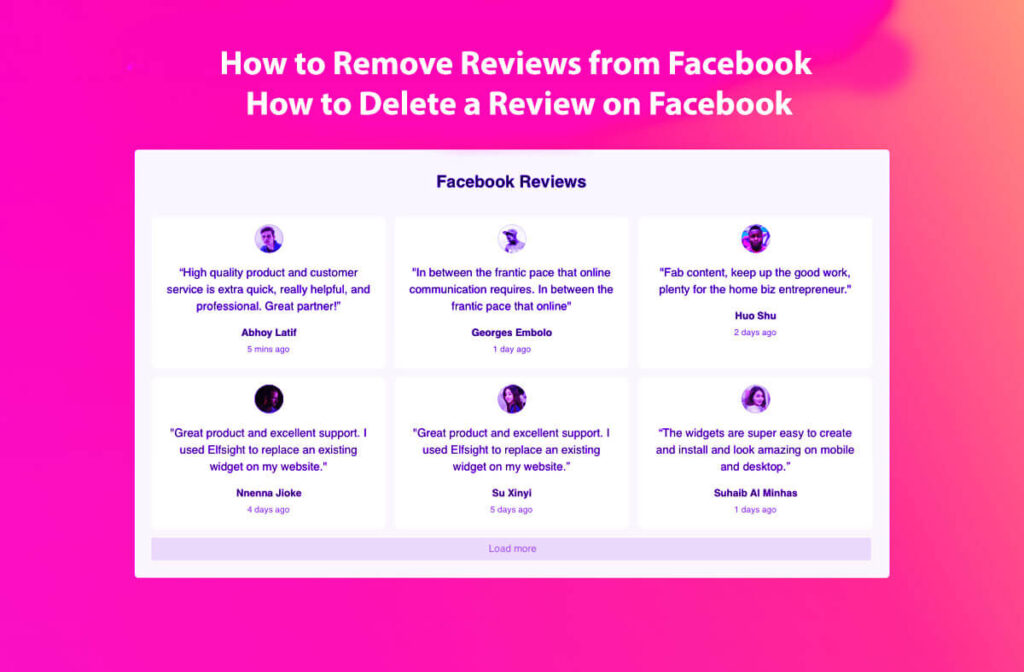How To Remove Reviews From Facebook: How To Delete A Review On Facebook In 5 Easy Steps 14 How To Remove Reviews From Facebook: How To Delete A Review On Facebook In 5 Easy Steps