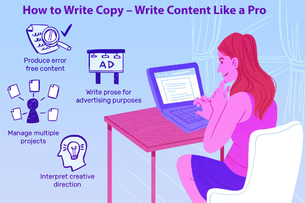How To Write Copy – Write Content Like A Pro: 9 Easy Steps To Get A Copyright