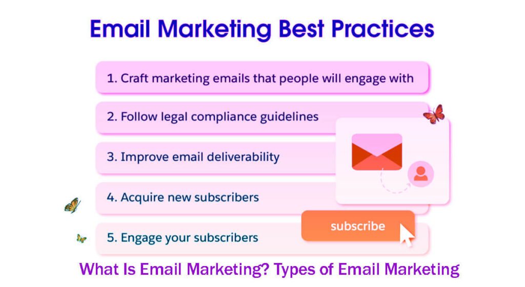 What Is Email Marketing Types Of Email Marketing In 11 Easy Steps And How To Use Them